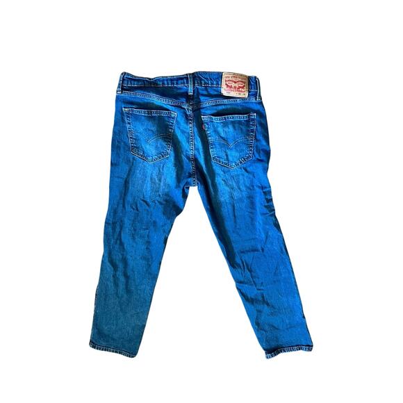 Levi's 559 Relaxed Straight Fit Blue Jeans Men's Size 34x32 Distressed J3 - Picture 2 of 5